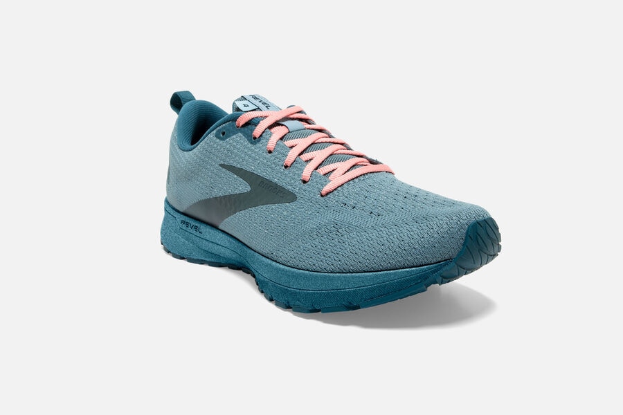 Brooks Revel 4 Road Loopschoenen Dames - Blauw - 746138AFI